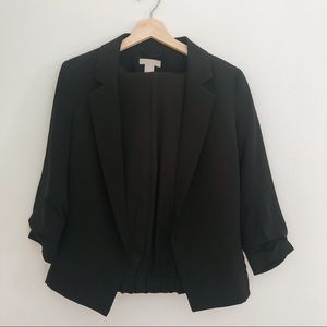 H&M Black Blazer & Pant Set